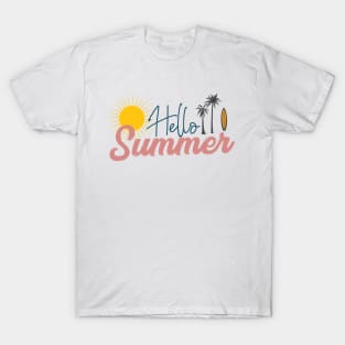 Hello Summer, great Summer Awesome summer T-shirt. T-Shirt